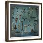 Antique Keys-Sydney Edmunds-Framed Giclee Print