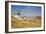 Antique La Mancha Windmills and Castle in Consuegra, Spain-Julianne Eggers-Framed Photographic Print