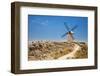 Antique La Mancha Windmills in Consuegra, Spain-Julianne Eggers-Framed Photographic Print