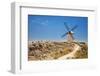 Antique La Mancha Windmills in Consuegra, Spain-Julianne Eggers-Framed Photographic Print