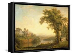 Antique Landscape with Phaeton's Tomb, 1785-Jacob-Philippe Hackert-Framed Stretched Canvas