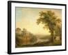 Antique Landscape with Phaeton's Tomb, 1785-Jacob-Philippe Hackert-Framed Giclee Print