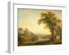 Antique Landscape with Phaeton's Tomb, 1785-Jacob-Philippe Hackert-Framed Giclee Print