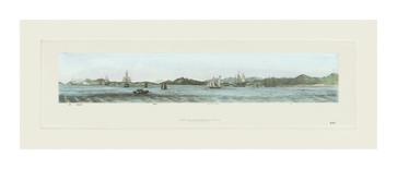 Stonecutters Island-Antique Local Views-Mounted Premium Giclee Print