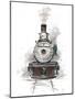 Antique Locomotive-Patricia Pinto-Mounted Art Print