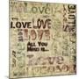 Antique Love Graphic-Tom Quartermaine-Mounted Giclee Print