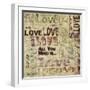 Antique Love Graphic-Tom Quartermaine-Framed Giclee Print