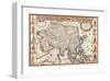 Antique Map, Asia, 1626-John Speed-Framed Art Print