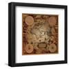 Antique Map, Cartographica I-null-Framed Premium Giclee Print