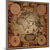 Antique Map, Cartographica I-null-Mounted Premium Giclee Print