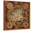 Antique Map, Cartographica I-null-Stretched Canvas