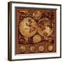 Antique Map, Cartographica III-null-Framed Art Print