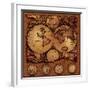 Antique Map, Cartographica III-null-Framed Art Print