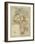 Antique Map of Africa-Alvin Johnson-Framed Art Print