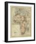 Antique Map of Africa-Alvin Johnson-Framed Art Print