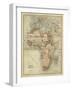 Antique Map of Africa-Alvin Johnson-Framed Art Print