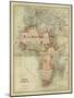 Antique Map of Africa-Alvin Johnson-Mounted Art Print