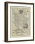 Antique Map of North America-Vision Studio-Framed Art Print