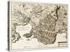 Antique Map Of Syracuse, Sicily-marzolino-Stretched Canvas