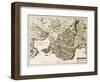 Antique Map Of Syracuse, Sicily-marzolino-Framed Art Print