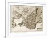 Antique Map Of Syracuse, Sicily-marzolino-Framed Art Print