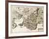 Antique Map Of Syracuse, Sicily-marzolino-Framed Art Print