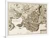 Antique Map Of Syracuse, Sicily-marzolino-Framed Art Print