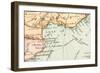 Antique Map-Cmcderm1-Framed Art Print