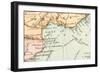 Antique Map-Cmcderm1-Framed Art Print