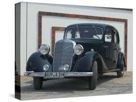 Antique Mercedes, Germany-Russell Young-Stretched Canvas