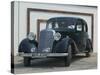 Antique Mercedes, Germany-Russell Young-Stretched Canvas