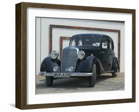 Antique Mercedes, Germany-Russell Young-Framed Photographic Print