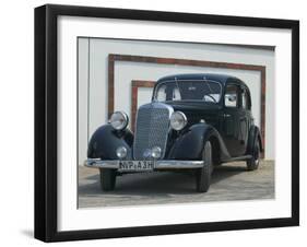 Antique Mercedes, Germany-Russell Young-Framed Photographic Print