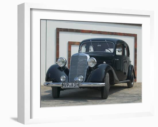 Antique Mercedes, Germany-Russell Young-Framed Photographic Print