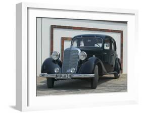 Antique Mercedes, Germany-Russell Young-Framed Photographic Print