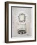 Antique Mirrored Bath I-Tiffany Hakimipour-Framed Art Print