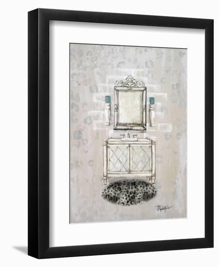 Antique Mirrored Bath I-Tiffany Hakimipour-Framed Art Print