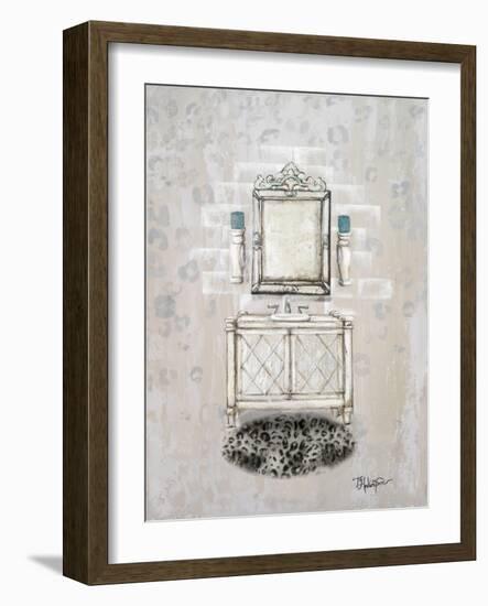 Antique Mirrored Bath I-Tiffany Hakimipour-Framed Art Print