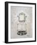 Antique Mirrored Bath I-Tiffany Hakimipour-Framed Art Print