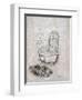 Antique Mirrored Bath II-Tiffany Hakimipour-Framed Art Print