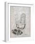 Antique Mirrored Bath II-Tiffany Hakimipour-Framed Art Print