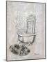 Antique Mirrored Bath II-Tiffany Hakimipour-Mounted Art Print