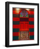 Antique Parque de Bombas or Fire Station, Ponce, Puerto Rico-Tom Haseltine-Framed Photographic Print