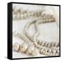 Antique Pearls 01-Tom Quartermaine-Framed Stretched Canvas