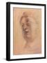 Antique Portrait II-Lewman Zaid-Framed Art Print