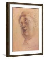 Antique Portrait II-Lewman Zaid-Framed Art Print