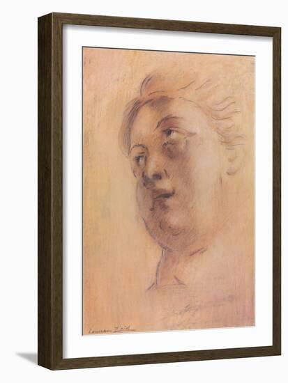 Antique Portrait II-Lewman Zaid-Framed Art Print