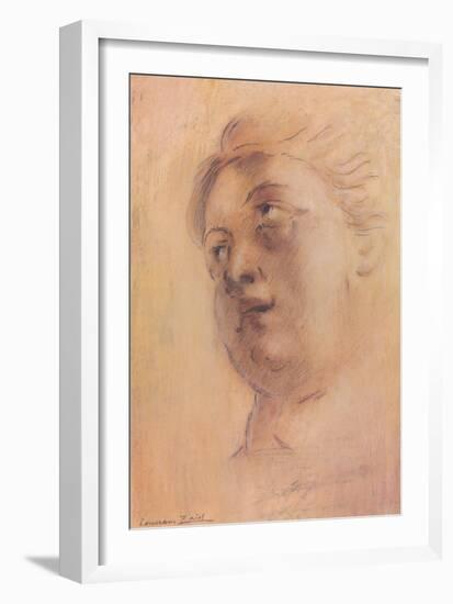 Antique Portrait II-Lewman Zaid-Framed Art Print