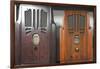 Antique radios.-Julien McRoberts-Framed Photographic Print