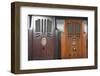 Antique radios.-Julien McRoberts-Framed Photographic Print